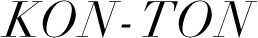 KON-TON